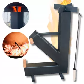  Raketenofen Campingkocher Koza Griff NEUE VERSION