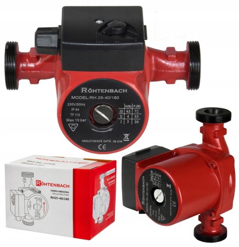  Umwälzpumpe Rohtenbach RH 25-40/180