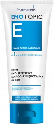 Emollientcreme zur Beruhigung und Weichmachung, 200ml – Für trockene und gereizte Haut