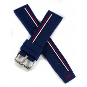  Tommy Hilfiger Silikon-Uhrenarmband – 22 mm