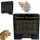  SCHWARZE PIGGY BOX CHALLENGE SAVING CROSS BOX GESCHENK GESCHENK