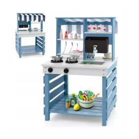    Spielzeug-Garten-Feldküche für Kinder Costway-Lebensmittelständer