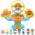  OCTONAUTS-SET 8-tlg. FIGUREN-SPIELZEUGBASIS