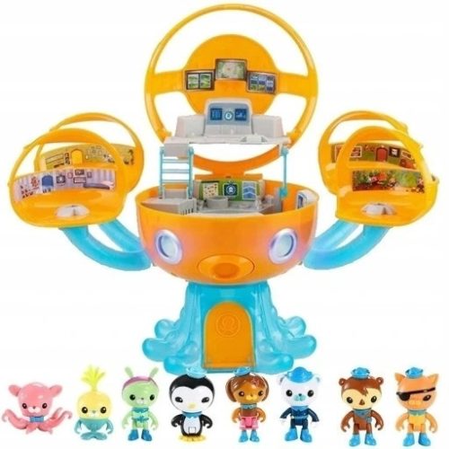  OCTONAUTS-SET 8-tlg. FIGUREN-SPIELZEUGBASIS