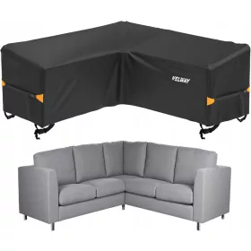   Wasserabweisende Gartenmöbel-Schutzhülle für Ecksofa, UV-Schutz, 215x87 cm