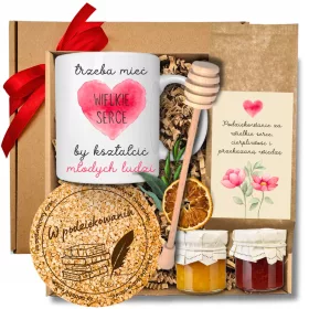    GESCHENK ZUM LEHRERTAG, GROSSES BOX-SET „Danke für Lehrer“.