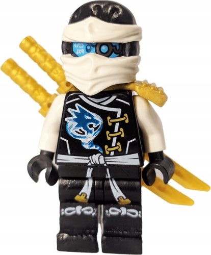  LEGO njo189 Figur Zane – Skybound Ninjago + 2 SCHWERTER WIE NEU P506