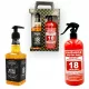  GESCHENKSET FLÜSSIG in Form von WHISKY FEUERLÖSCHER zum Geburtstag 18 30 40 50 60 70