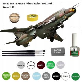    FLUGZEUGMODELL zum Zusammenbau Su-22M4 Monteur, Farben, Grundierung, Lack...