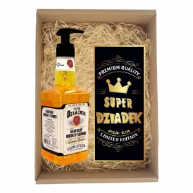  GESCHENK FÜR OPA SET SEIFENBAD + SCHOKOLADE ZUM GEBURTSTAG