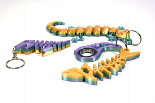  BIG KEYRAMBIT SHARK SET SHARK KEYFLIPPER Shark Trex Flex TikTok Schlüsselanhänger