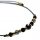  SCHWARZES TURMALIN-Armband Turmalin-Onyx-Quarz aus Natursteinen