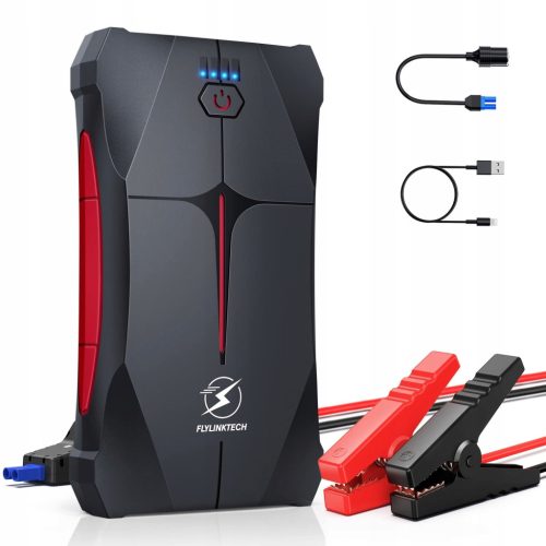  FLYLINKTECH Auto-Starthilfebatterie und Powerbank 13200 mAh