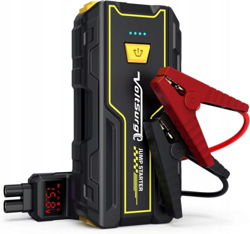  VOLTSURGE Powerbank-Überbrückungskabel 3000 A, automatische 12-V-LED-Taschenlampe