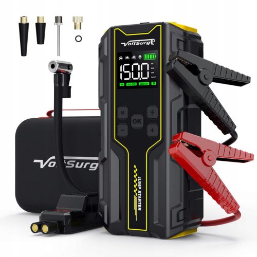  AUTO-Starthilfe-Powerbank-Kompressor 150 PSI 4000 A LED-Taschenlampe
