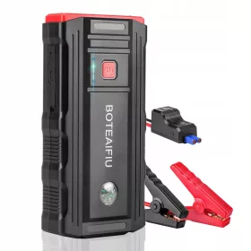    BOTEAIFIU Start-Powerbank 3000 A, 8,0 l Benzin, 6,5 l Diesel, LED 12 V
