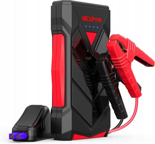  NEXPOW Start-Powerbank 7L Benzin 55L Diesel 12V USB LED