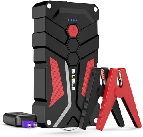  BIUBLE 3000A Powerbank 12V Starthilfe LED Taschenlampe Booster Starter