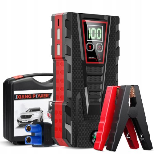 ONHERM Starthilfe-Powerbank 1500 A 30000 mAh für 12-V-LED-Autos