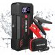  DINKALEN Powerbank 23800 mAh Auto-Starthilfe, LED-Taschenlampe, Schwarz