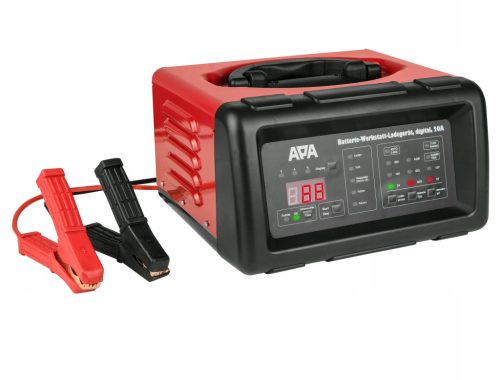  APA Digitales Batterieladegerät 20A mit Starthilfe und Backup-Funktion