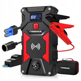  FNNEMGE Powerbank 5000 A 24800 mAh für Benzin-Diesel-Autos