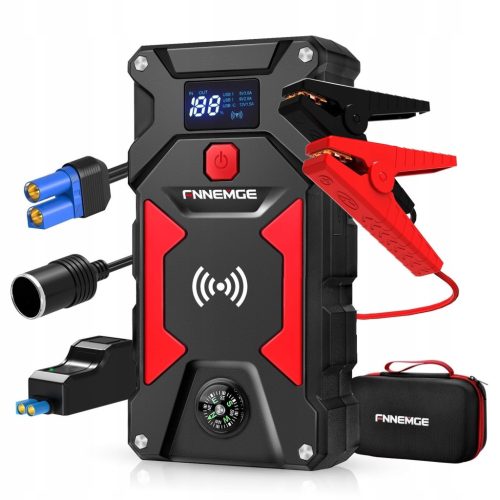  FNNEMGE Powerbank 5000 A 24800 mAh für Benzin-Diesel-Autos