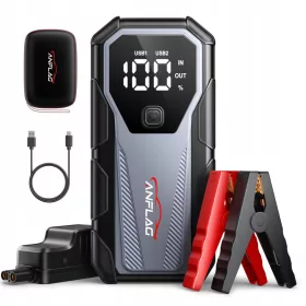    ANFLAG Starthilfe Powerbank 5500A für Fahrzeuge 12V LED USB 3.0