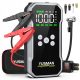  YUSMAN Start-Powerbank 4000 A, 12 V Kompressor, 150 PSI, 15800 mAh, LCD-LED