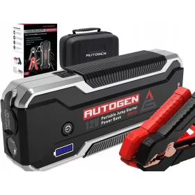    AUTOGEN-Überbrückungskabel, 4000 A, 27000 mAh, tragbarer Akku, 12 V