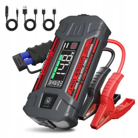    LOKITHOR J401 Powerbank 2500A 12V Autobatteriekabel LED-Bildschirm