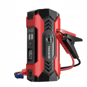    Powerbank-Überbrückungskabel, 2000 A, 12 V, LED, USB, 6 l Benzin, 4 l Diesel