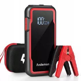    POWERBANK-Batteriekabel, 20.000 mAh, 3.000 A, 12 V, bis zu 9 l Benzin, 7 l Diesel