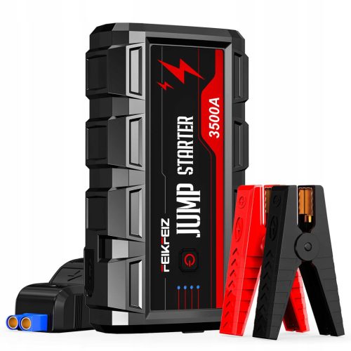  FEIKFEIZ Powerbank 3500A 26800mAh 12V Auto Starthilfe LED USB3.0
