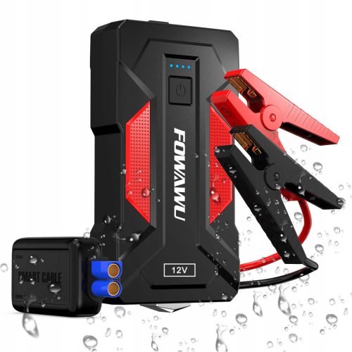  FOWAWU Powerbank 4000A Booster Auto 9L Benzin 7L Diesel LED USB 3.0