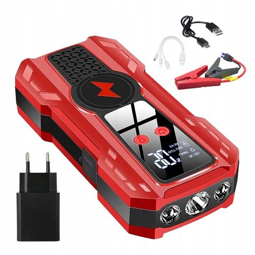  BOOSTER JUMP STARTER FÜR AUTOS BATTERIESTART 6000MAH 500A