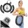  Hula Hoop mit Noppen Trex Sport 34 cm schwarz
