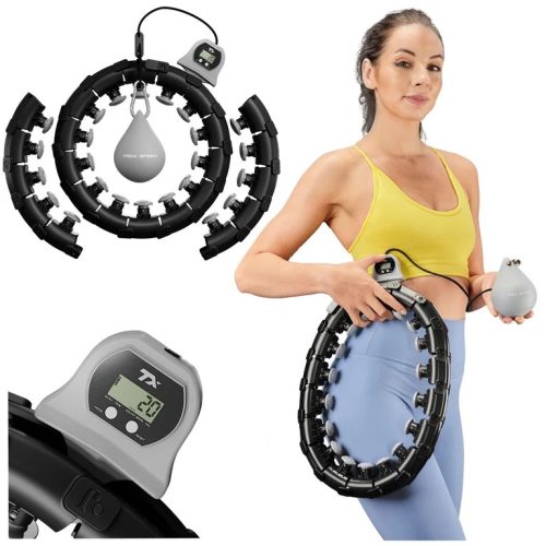  Hula Hoop mit Noppen Trex Sport 34 cm schwarz