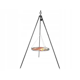    FARMCOOK Oskar NORE00200 Lagerfeuergrill auf einem 60cm Dreibein