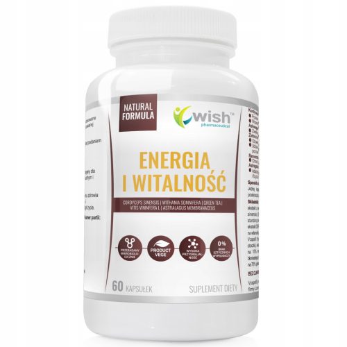 Natürliche Nahrungsergänzung für Energie und Vitalität - WISH Pharmaceutical®