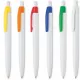  KUNSTSTOFFSTIFTE mit buntem Aufdruck, Beschriftung, Firmenwerbelogo, 100 Stück.