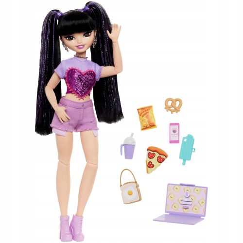  Barbie Dream Besties Renee Modepuppe und Zubehör-Set Spielzeug 4+ HYC24