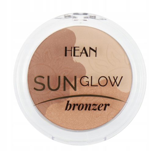  Gepresster Bronzer Hean Sunglow Bronzer 009 natürliches Finish mit Partikeln 12 g