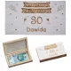  Holzkiste personalisiert als Geschenk, Geld, Geburtstagswünsche