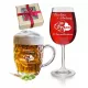  HOCHZEITSJUBILÄUM 1 5 10 15 25 50 GESCHENK WEINGLAS + BIERMUZZLE
