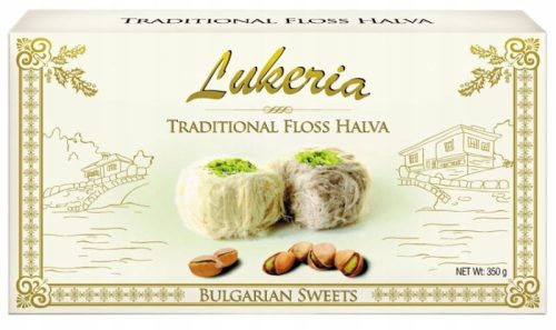 Traditionelle Bulgarische Halwa Pismniye mit Pistazien