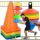  GROSSES FUSSBALL-SET TRAININGSKEGEL LEITERPLATTEN FUSSBALL