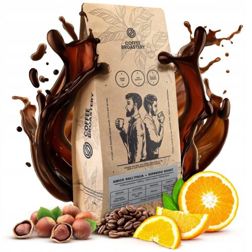  Arabica-Kaffee Broastery Amico dall'Italia Espressobohnen 1000 g