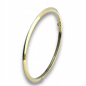    Goldarmband, steif mit Verschluss, glatt, ohne Muster. 585 Videos