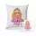 KISSEN + BECHER-SET, GESCHENK FÜR EIN BARBIE-BABY, BARBIE-PUPPE + NAME #2